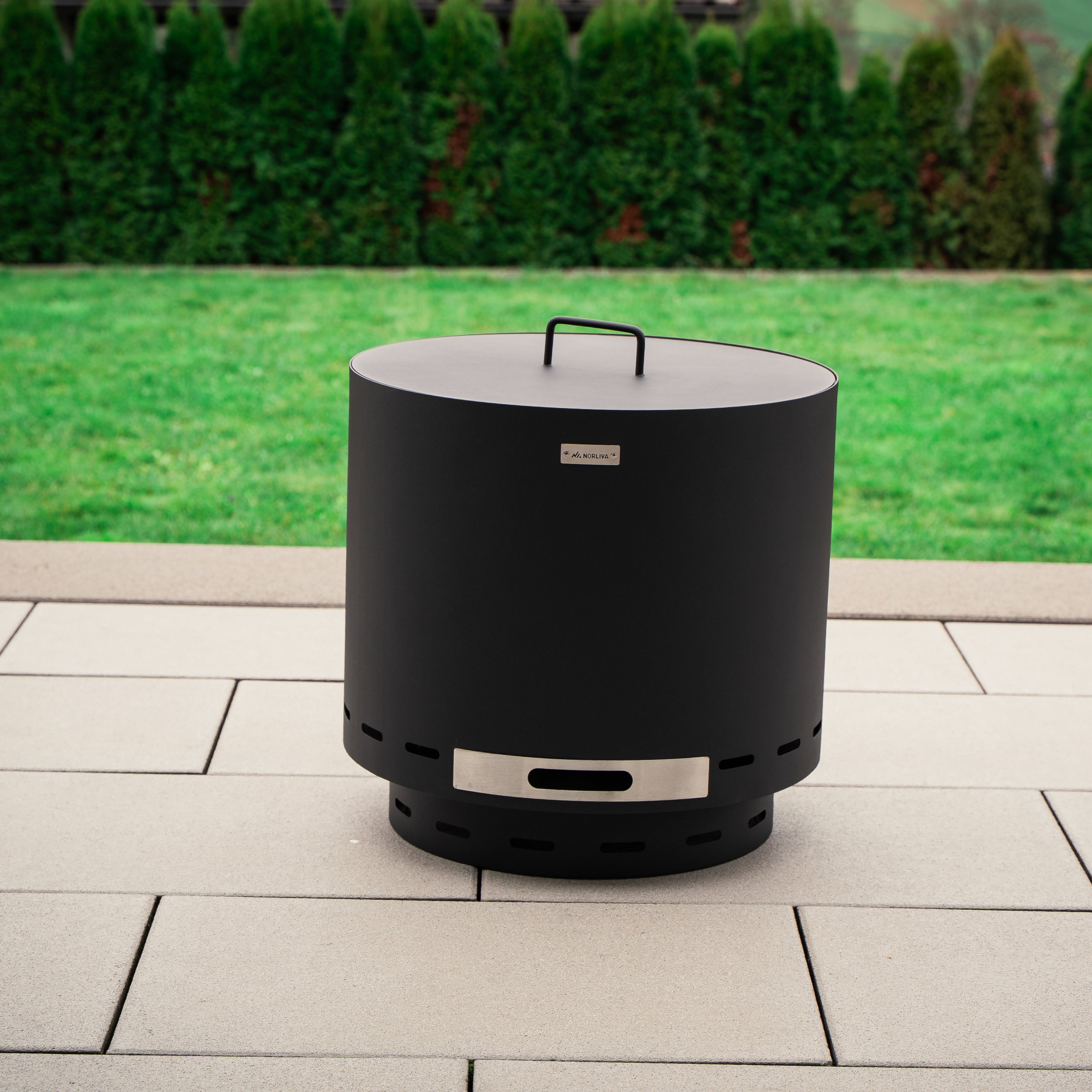 Zestaw: Skara + pokrywka + żeliwny ruszt grillowy