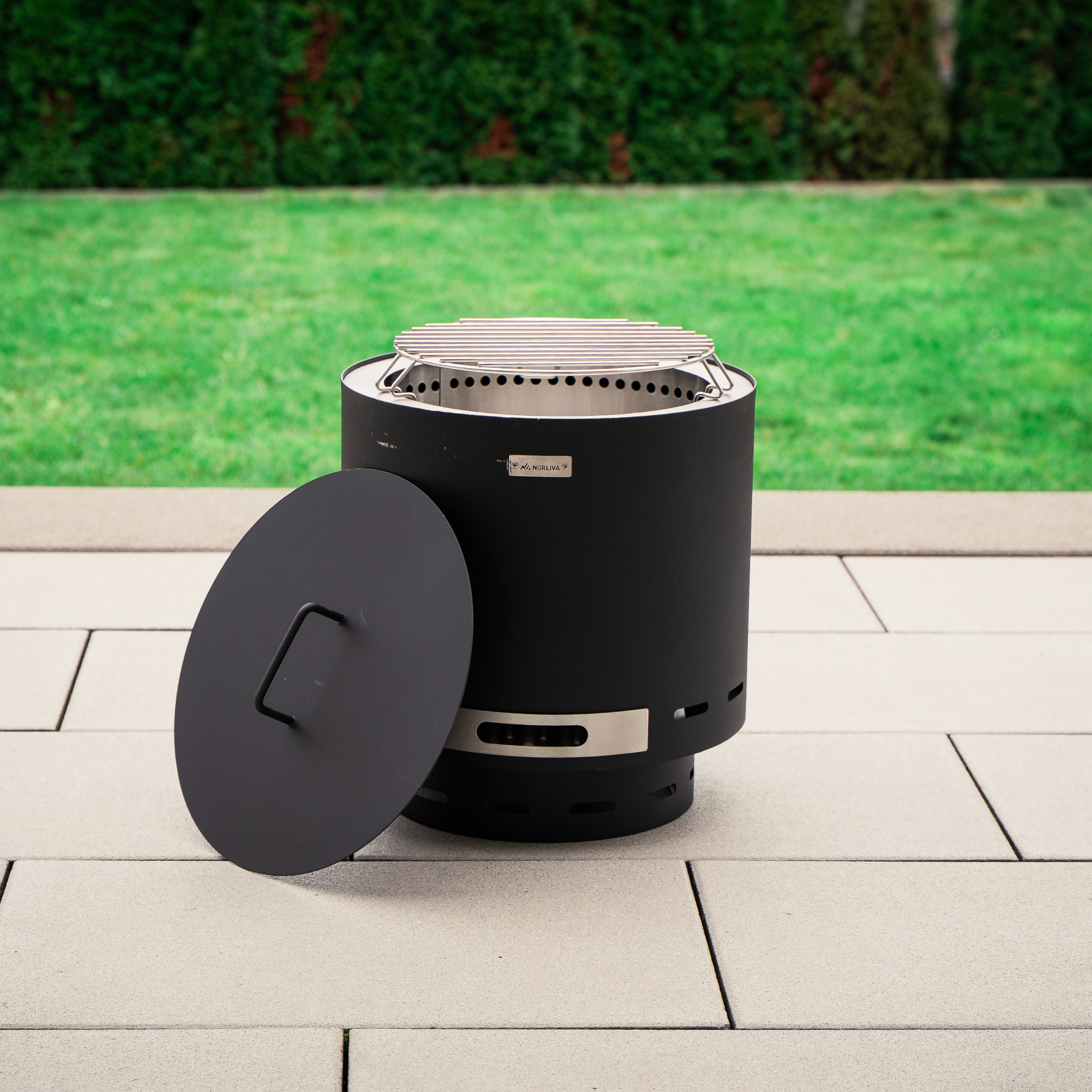 Zestaw: Eda + pokrywka + ruszt grillowy