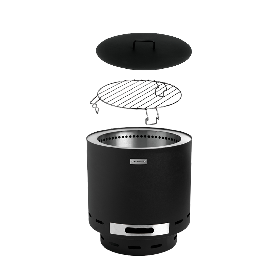 Zestaw: Eda + pokrywka + ruszt grillowy