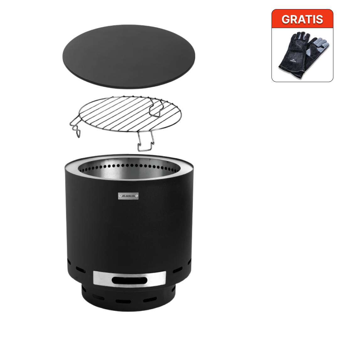 Zestaw: Eda + pokrywka + ruszt grillowy