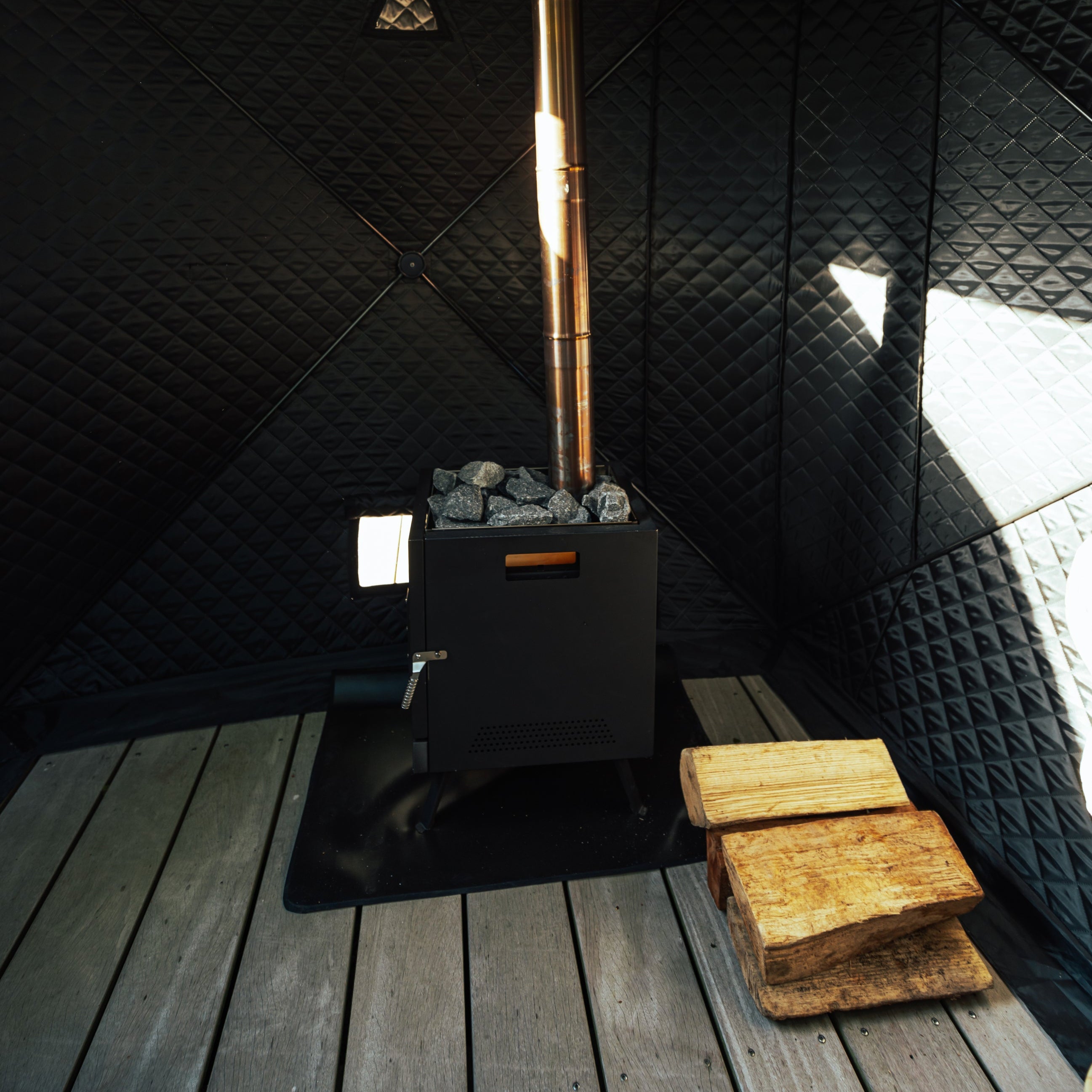 Piec saunowy do namiotu saunowego Isen