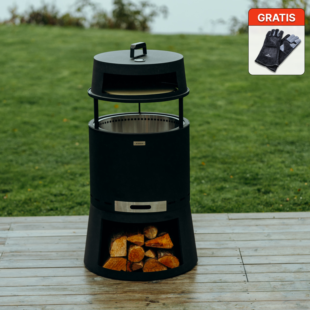 Zestaw: Skara Pluss + nakładka na piec do pizzy