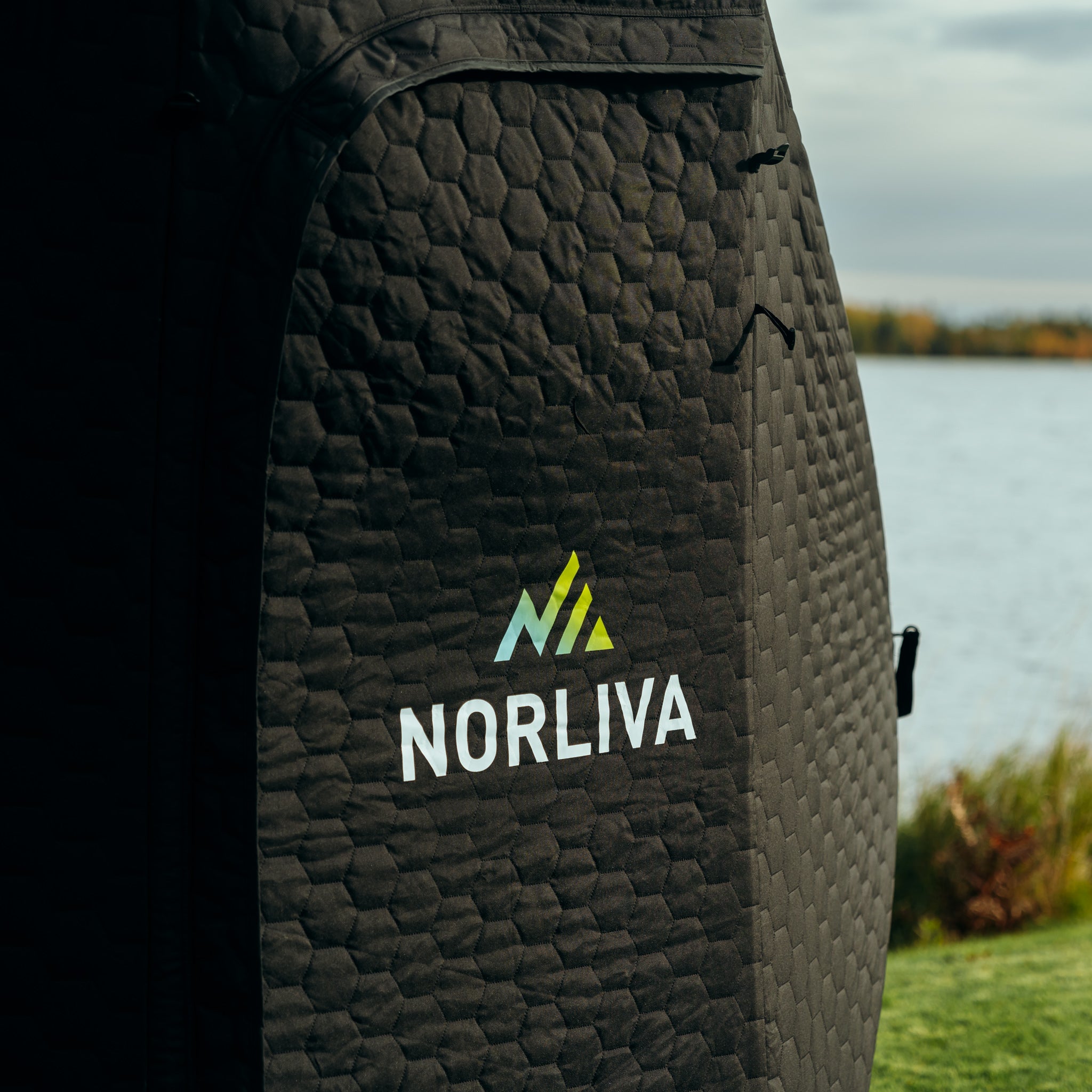 Mobilny namiot saunowy Fjorden z piecem do sauny