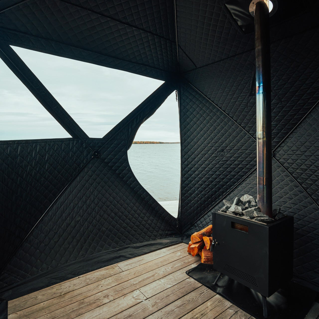 Piec saunowy do namiotu saunowego Isen