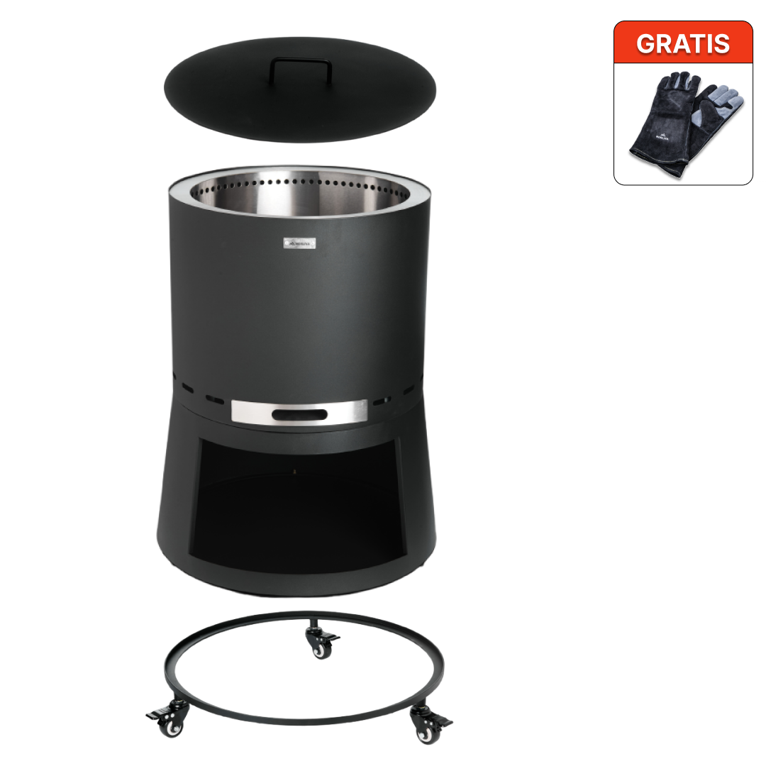 Zestaw: Skara Pluss + pokrywka + pierścień do toczenia