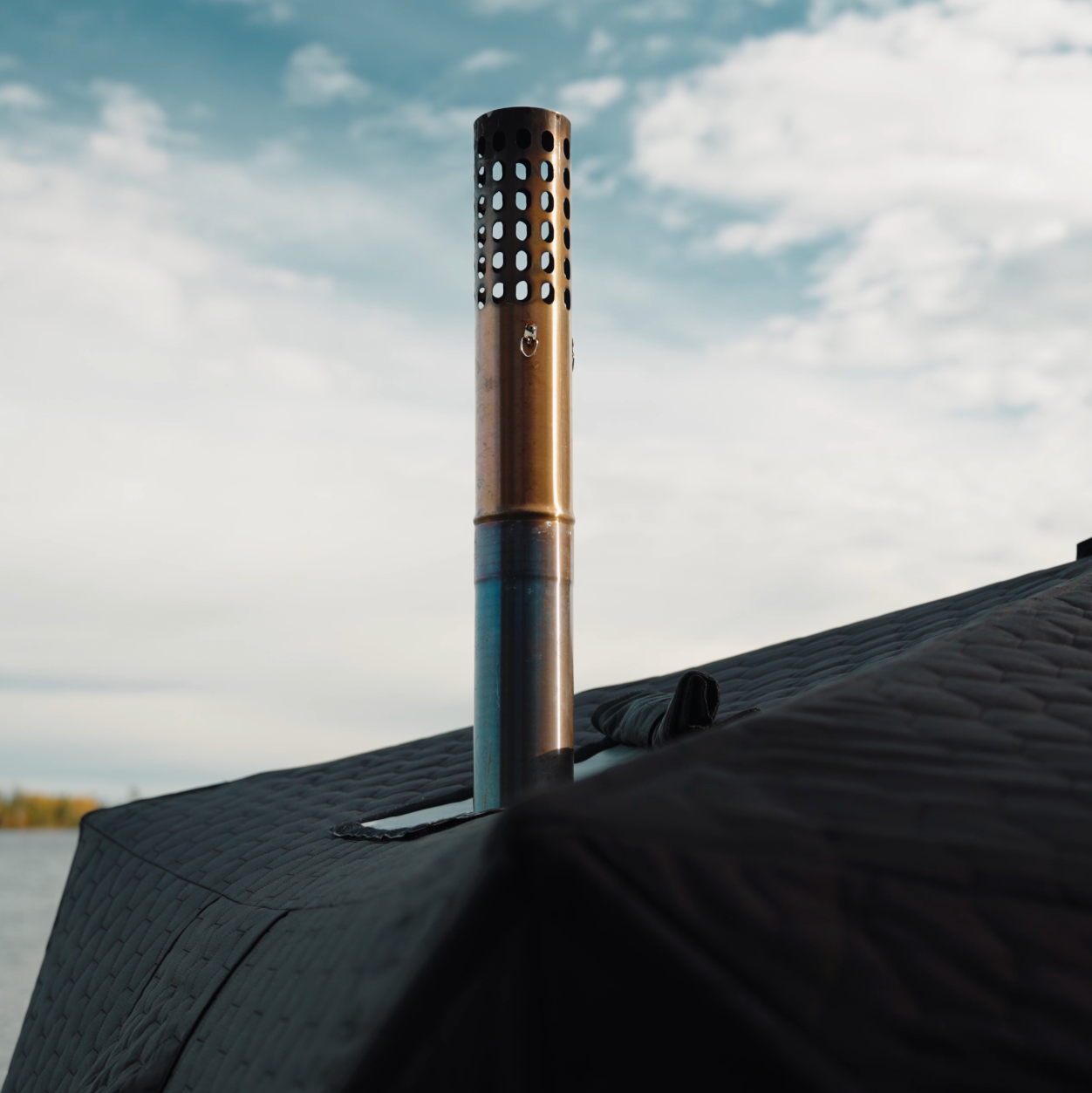 Zestaw: Namiot saunowy Isen + piec + akcesoria do sauny