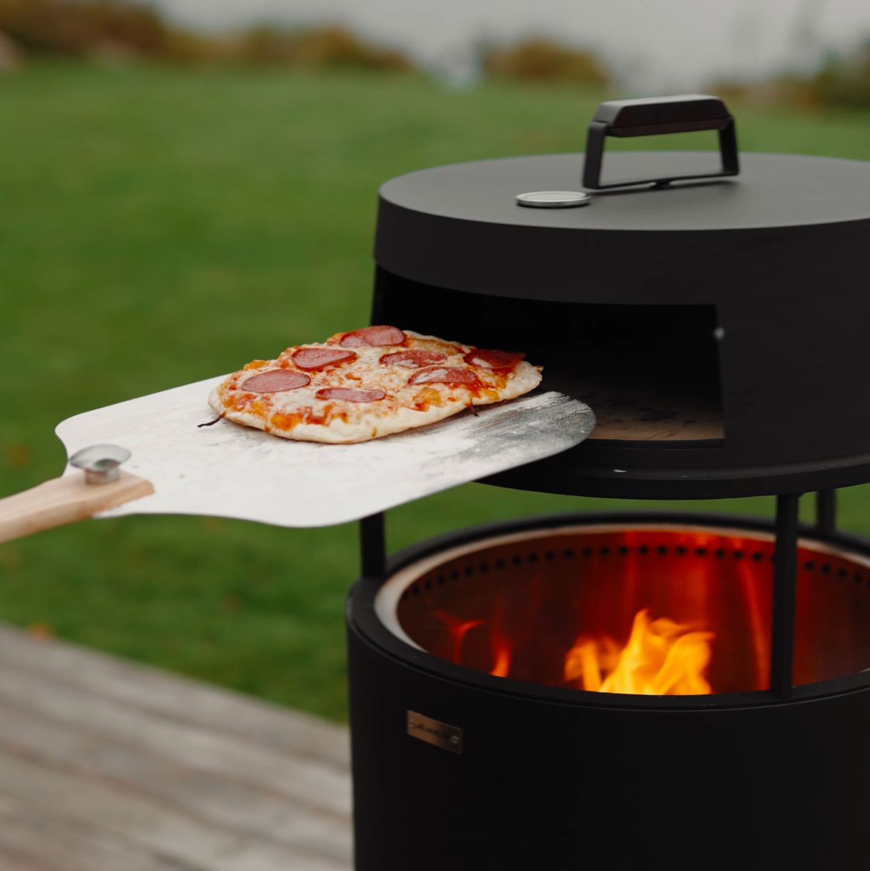 Zestaw: Skara Pluss + nakładka na piec do pizzy