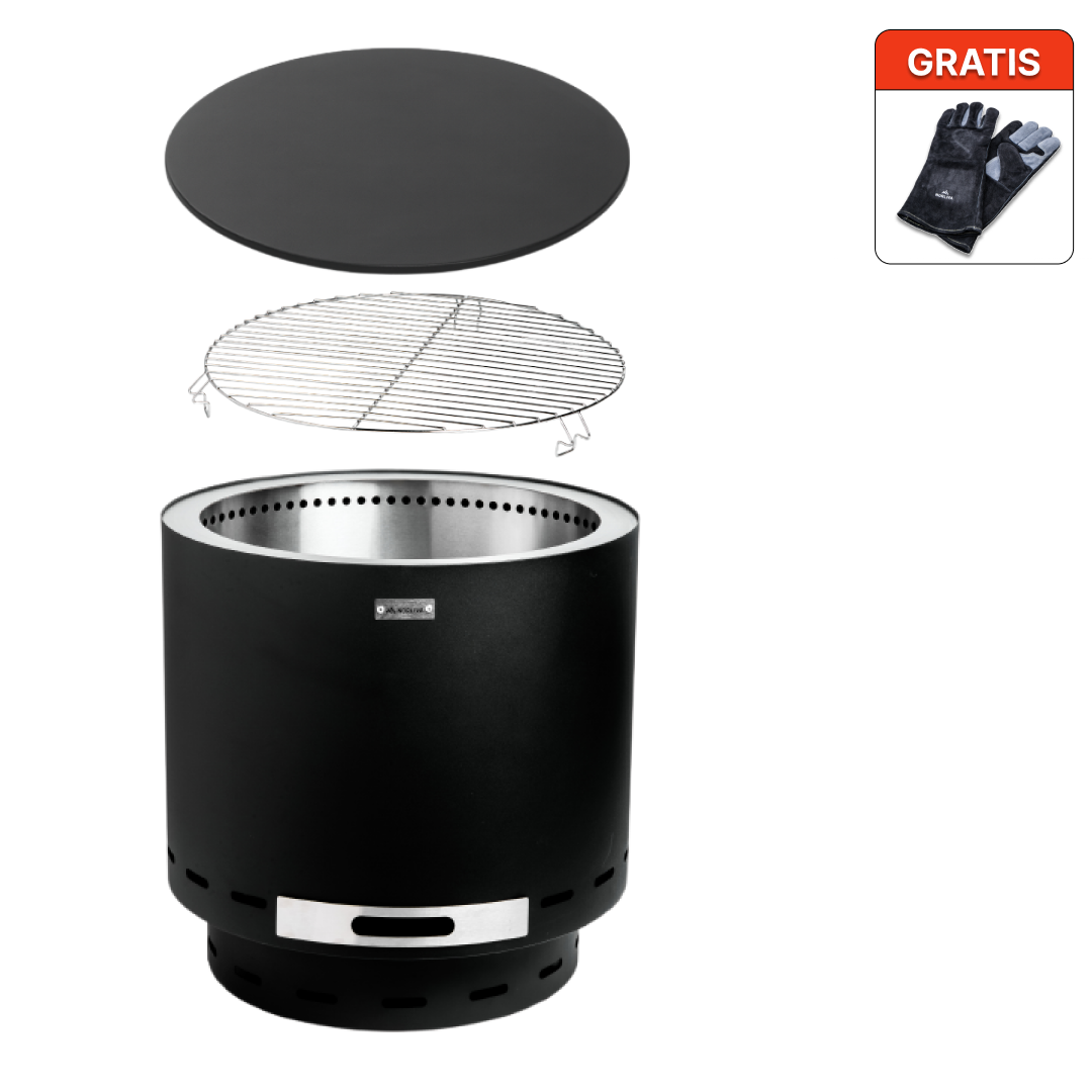 Zestaw: Skara + pokrywa + ruszt grillowy