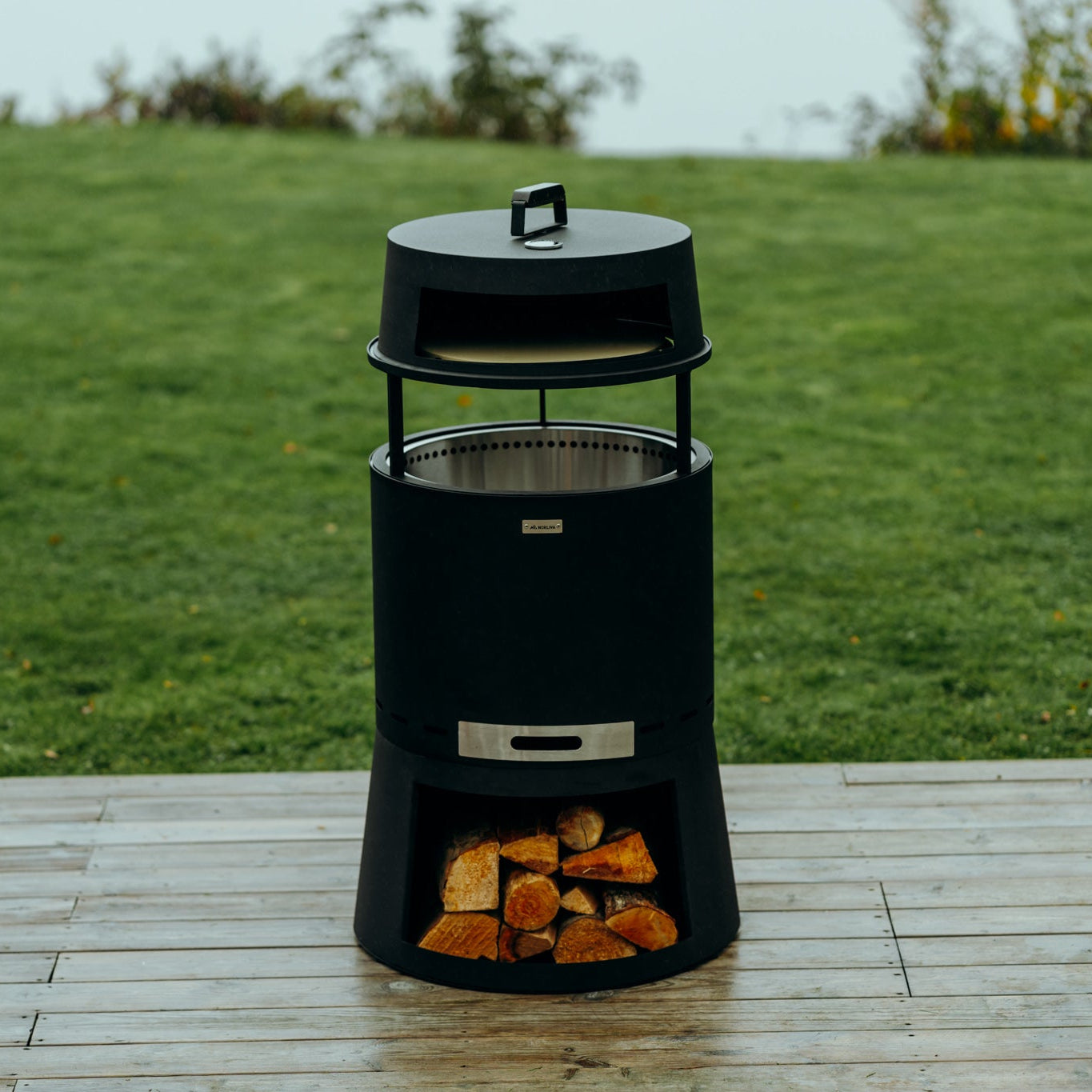 Zestaw: Skara Pluss + nakładka na piec do pizzy